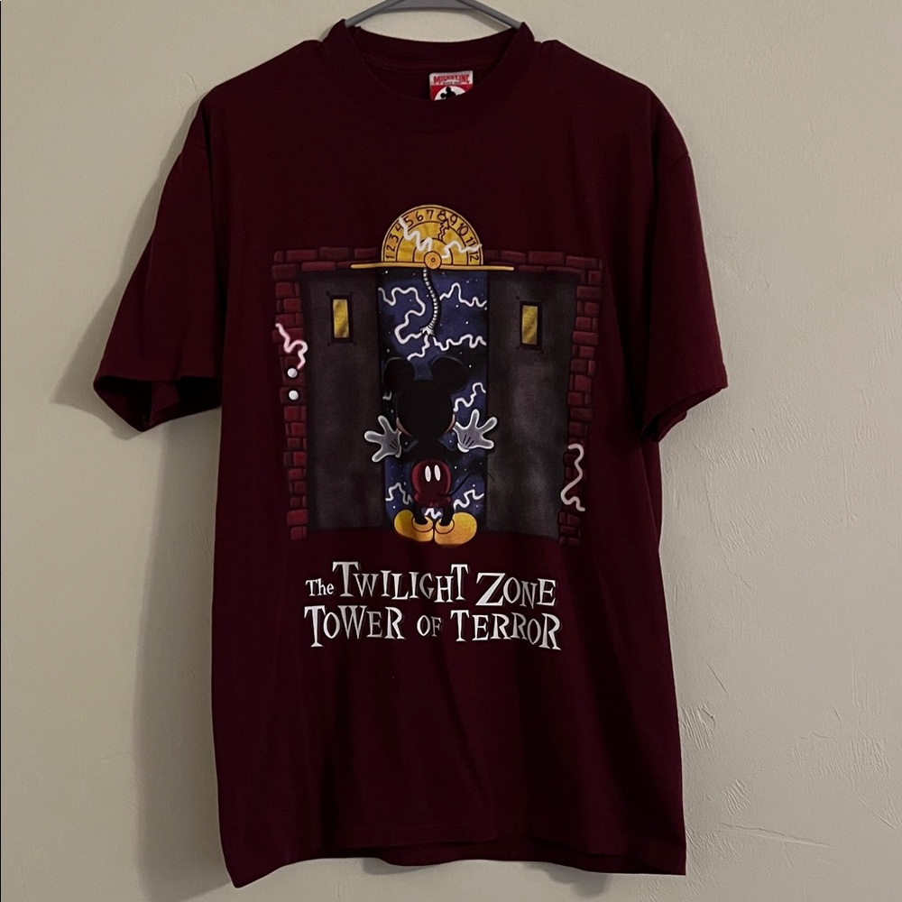 Vintage 90’s Disney Twilight Zone Tower of Terror T-Shirt